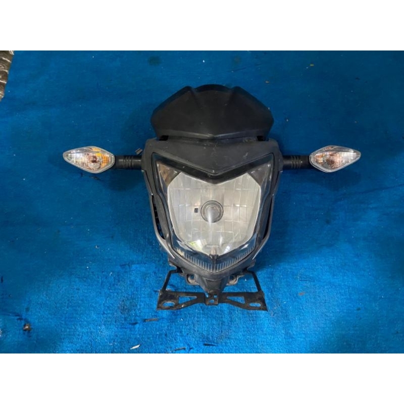 Headlamp reflektor mika lampu depan honda cb 150 r old original fulset