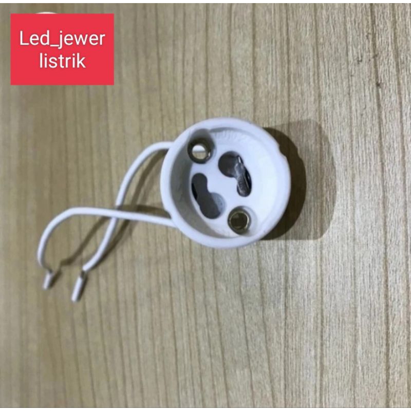 Kabel Soket Fitting Spot GU10 / Lampu Halogen GU 10 / Fitting lampu GU
