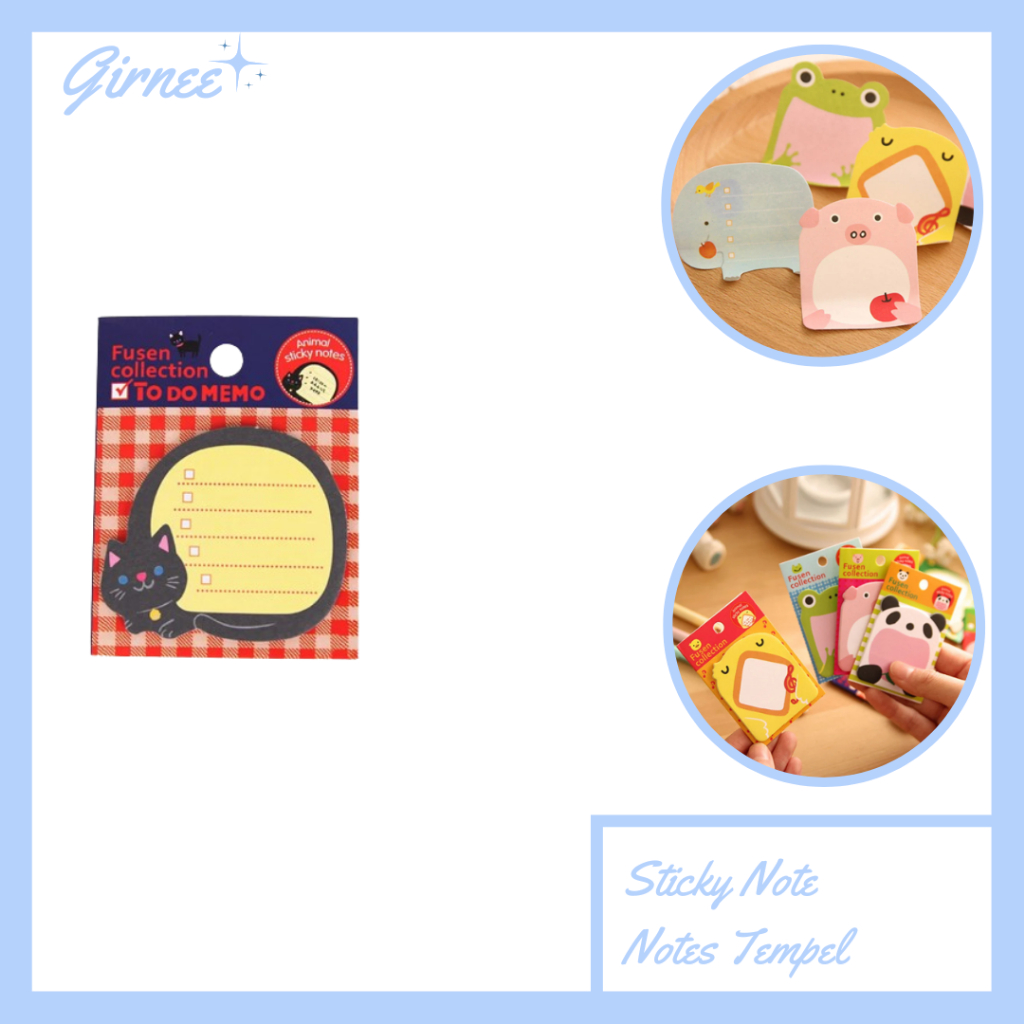 

Memo Tempel Imut/Cute Sticky Note