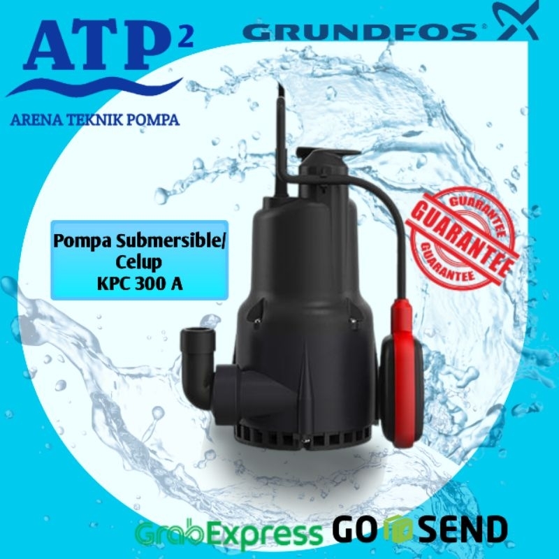 Grundfos KPC 300 A Pompa Air Submersible Pompa Celup Otomatis