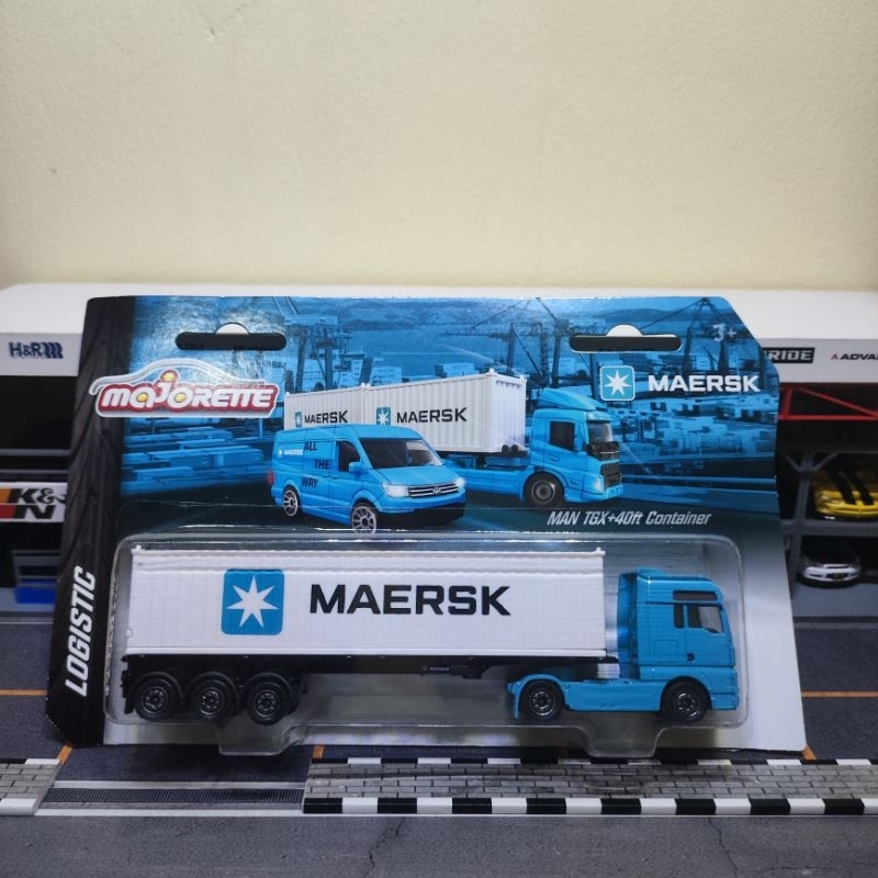 Majorette Truck Logistic Maersk