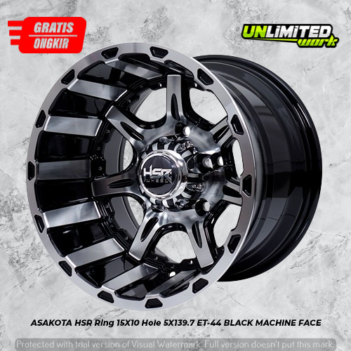 velg mobil celong lebar 10 inch untuk jimny jb74 katana escudo taft r15 hsr asakota