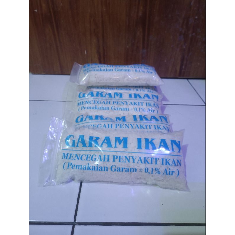 

garam ikan 500 gr untuk kesehatan ikan