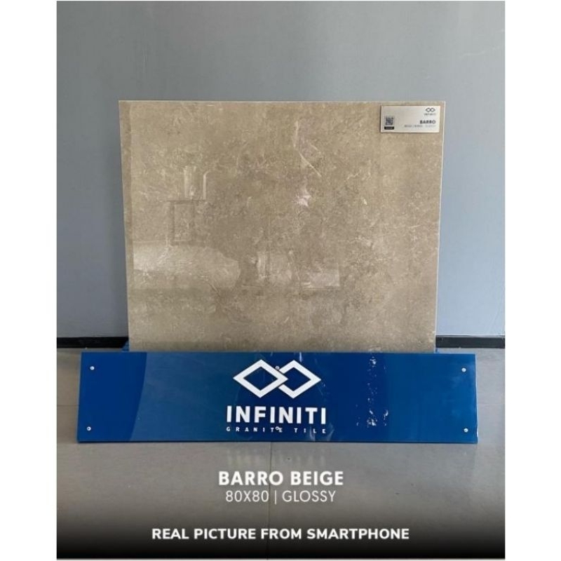 Granit Infiniti Barro Beige 80x80 Glosy