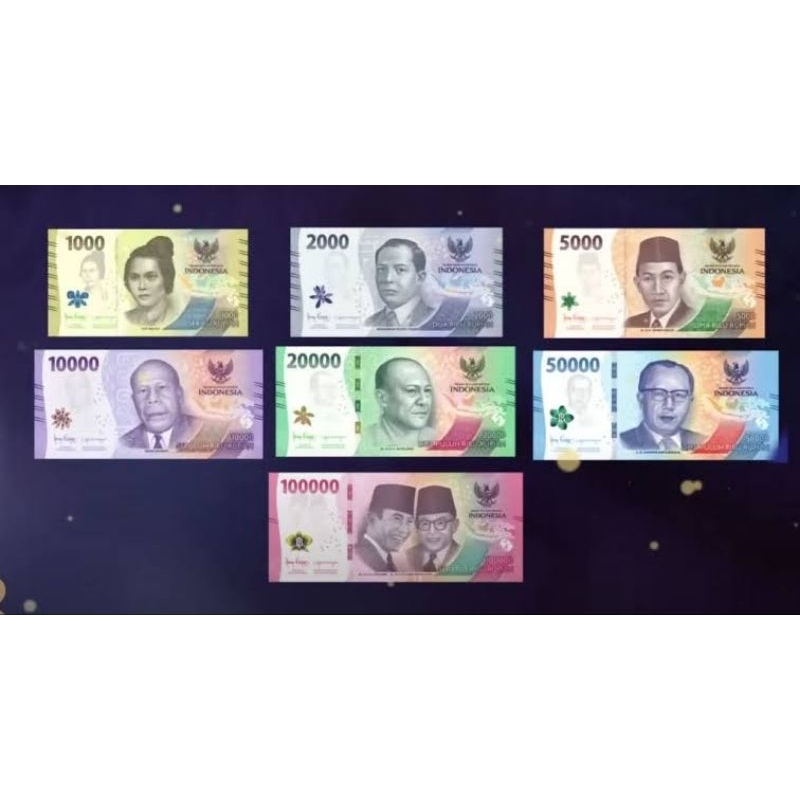 35 LEMBAR UANG KERTAS MAINAN TAHUN 2022 / UANG MAINAN / UANG KERTAS MAINAN