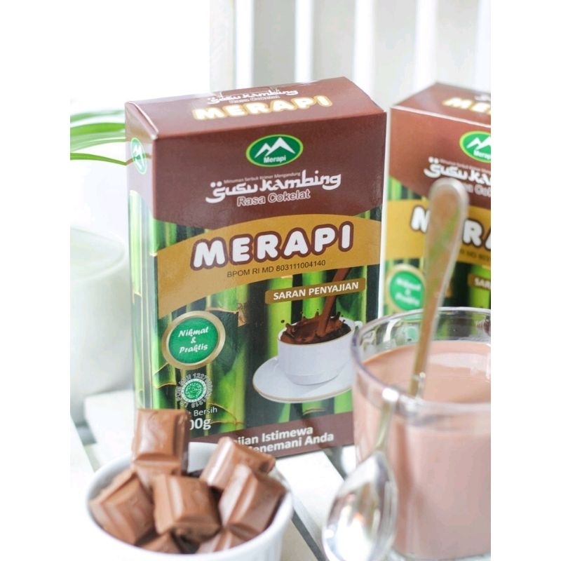 

Susu Bubuk Kambing Etawa Merapi Rasa Coklat Herbal Indo Utama