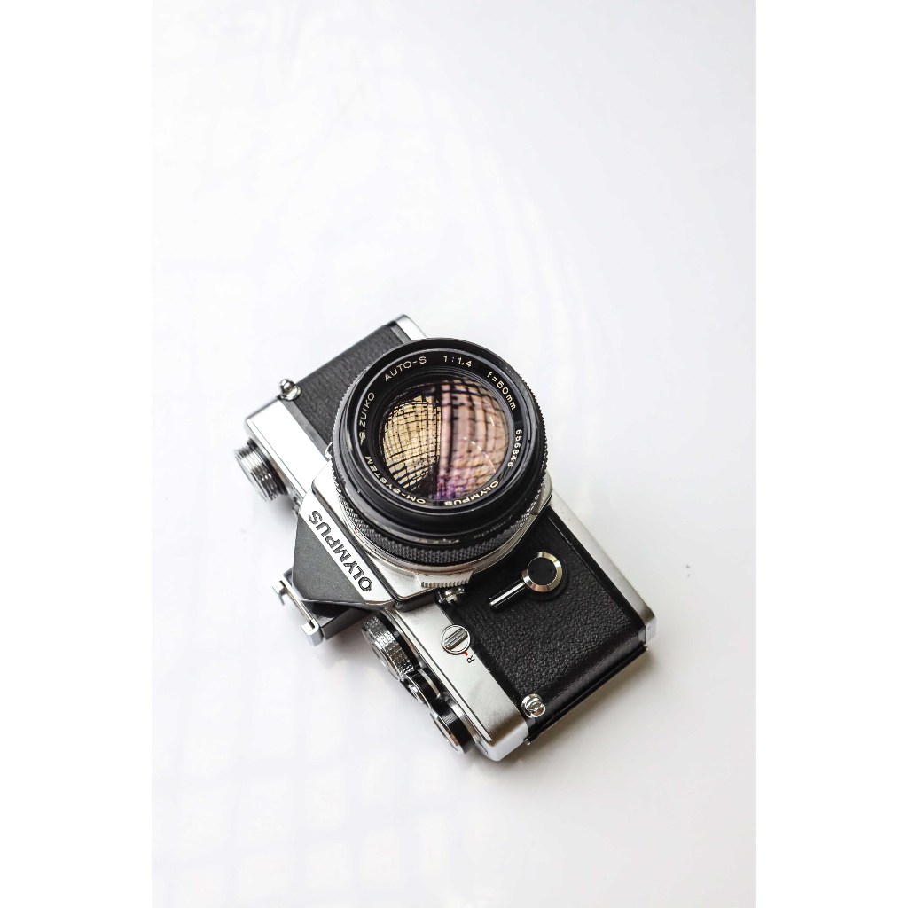 Kamera Analog Olympus OM-1N OM1N kit 50mm f1.4 Zuiko Super Mulus Normal  (1)