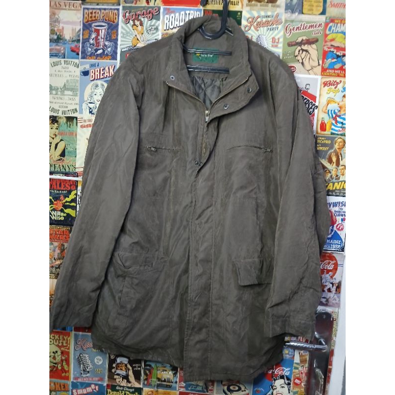 Prelove Jaket Vintage Golden Bear Coklat