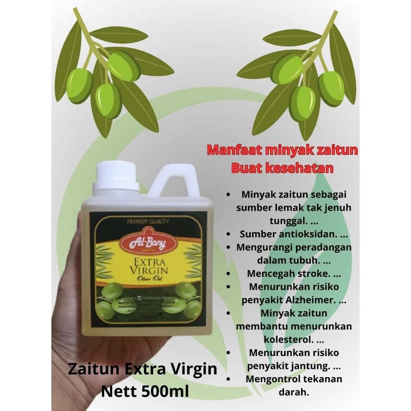 

minyak zaitun ( Olive Oil ) Extravirgin Albany nett 500gr