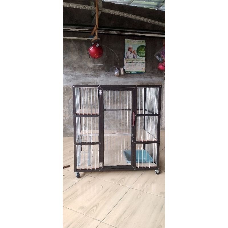 kandang kucing alumunium kamar besar