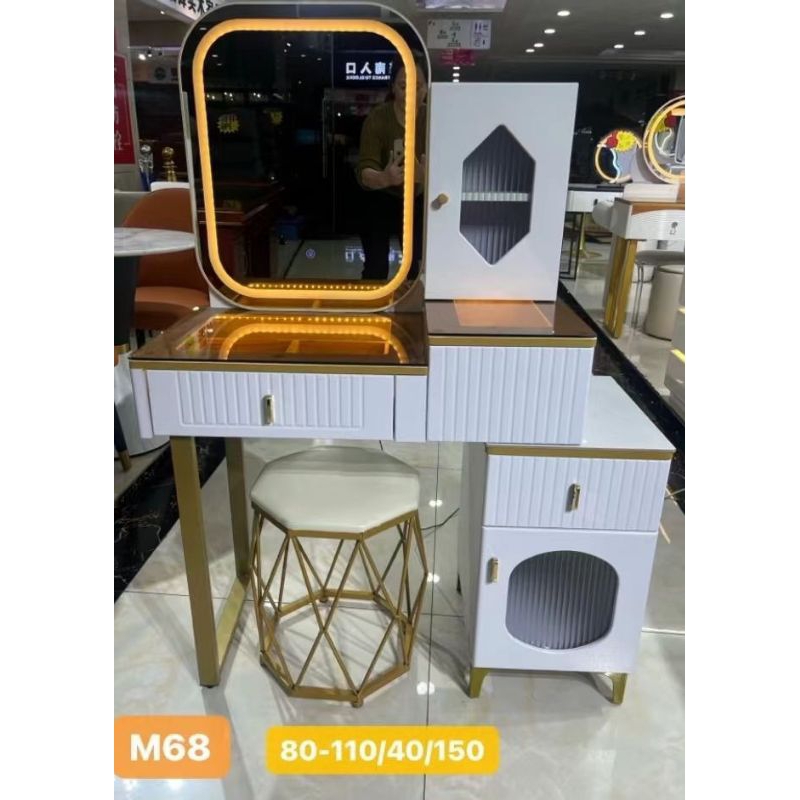 Meja Rias Import Lampu led(touch Screen)Murah