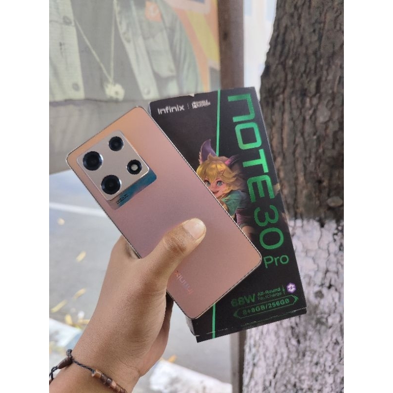 infinix note 30 pro 8/256 second lengkap normal