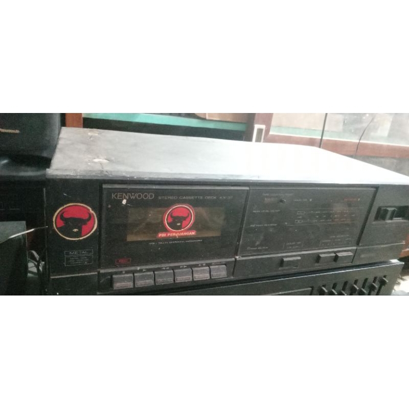 Tape deck kenwood KX 37 Kondisi dianggap mati
