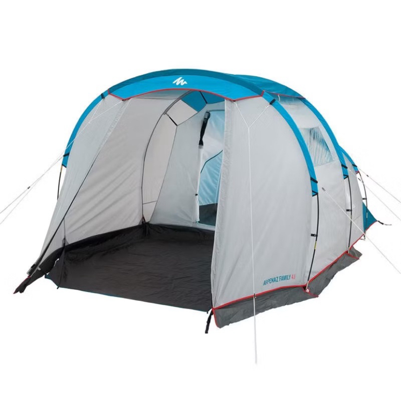 Tenda bekas hanya 2 kali pakai,bonus kasur tiup sesuai ukuran tenda