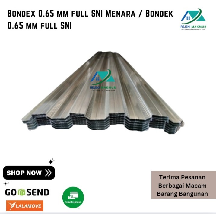 Bondex 0.65 mm full SNI Menara / Bondek 0.65 mm full SNI