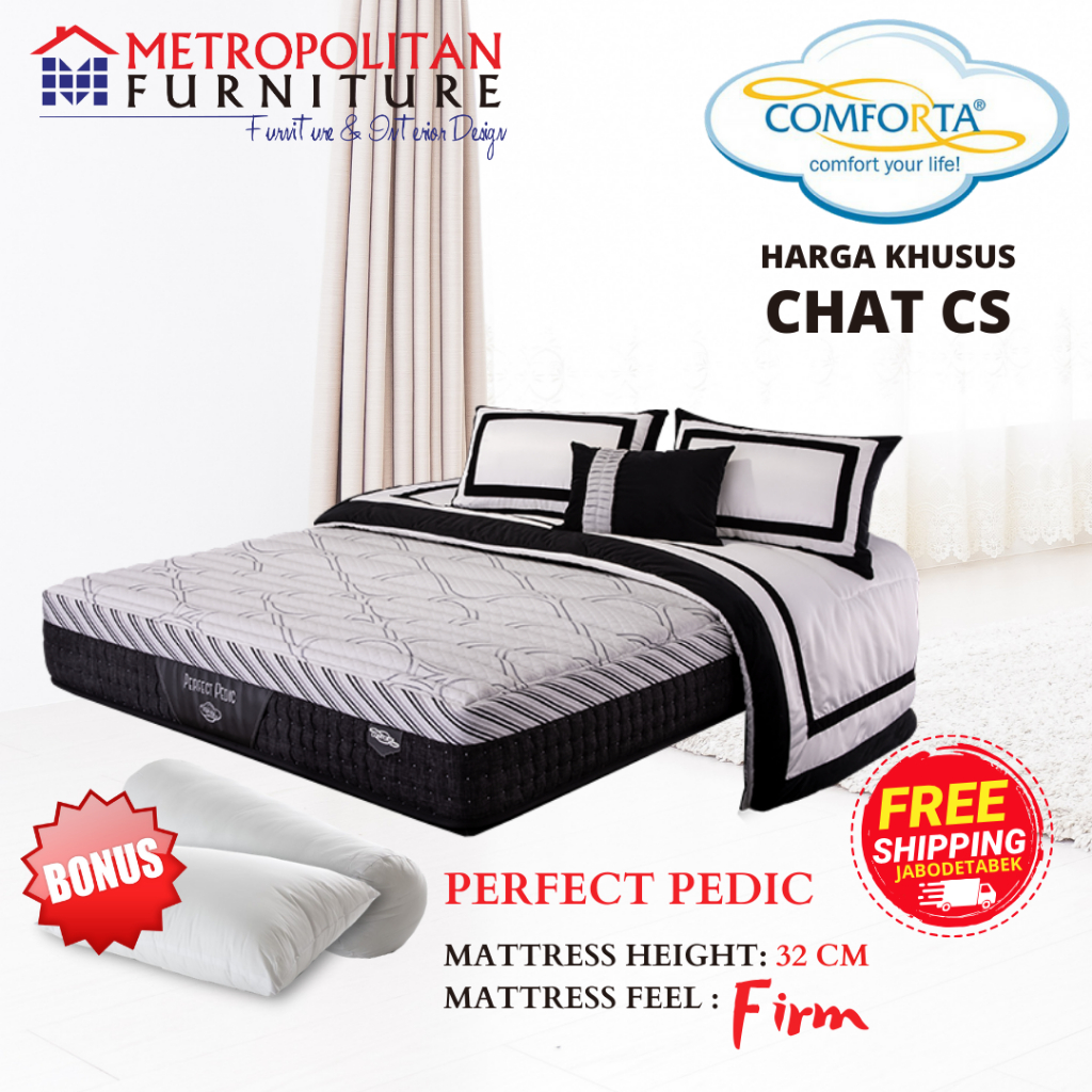 Kasur SpringBed Comforta Perfect Pedic / Spring bed matras