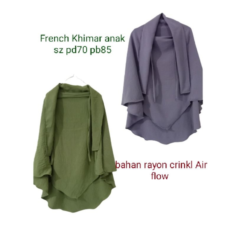 jilbab french khimar anak