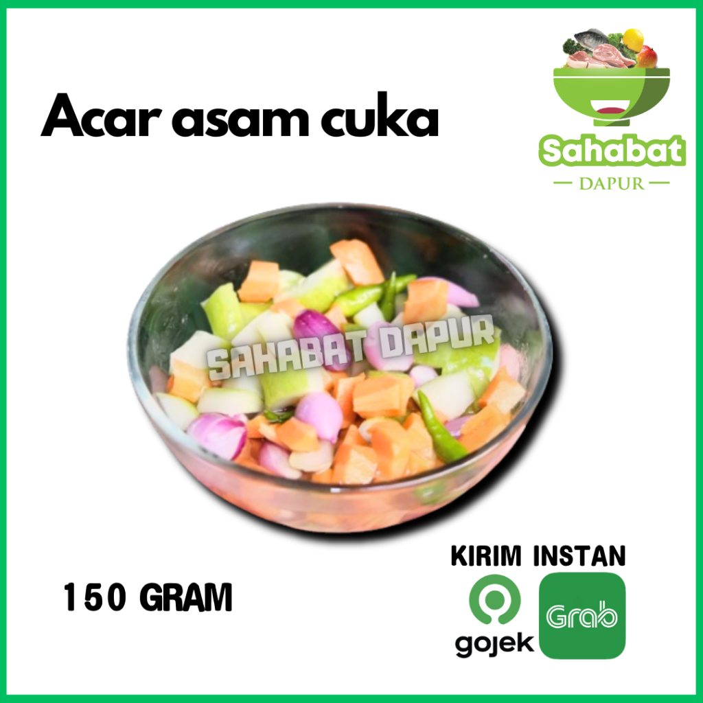 

Acar Asam Cuka - Sahabatdapur