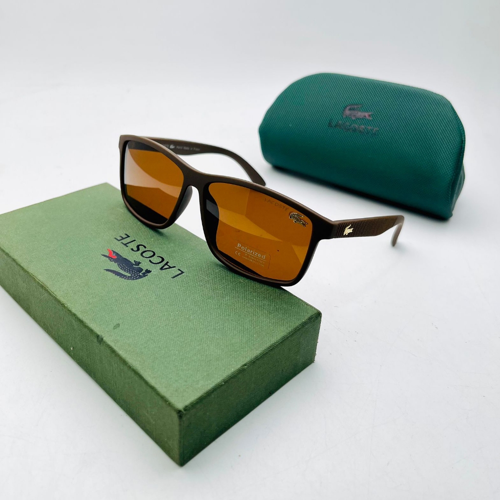 new kacamata hiatm sangglass LACOSTE007 L7303 polarized + UV400 antiradiasi / kacamata hitam / kacam