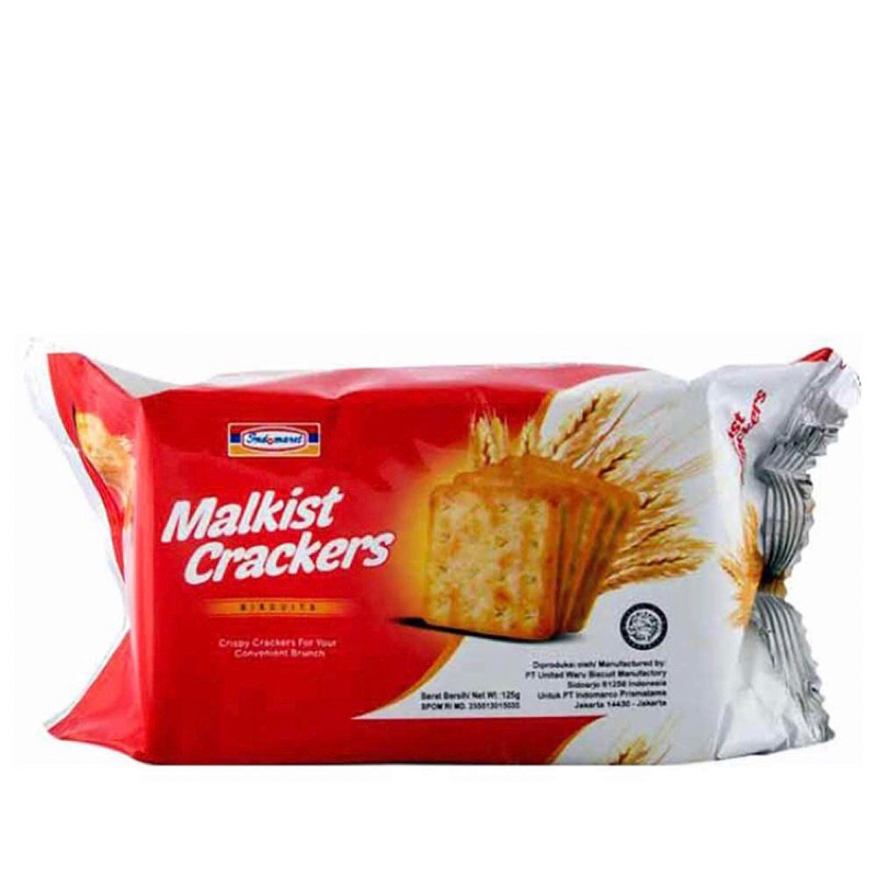 

Malkist Crackers 125g indomaret paroti