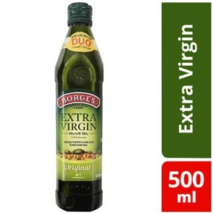 

♥ Borges borjes extra virgin olive oil 500 ml evoo minyak zaitun ←