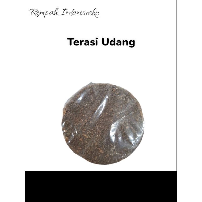 

Terasi udang renceng isi 20 pcs|terasi udang