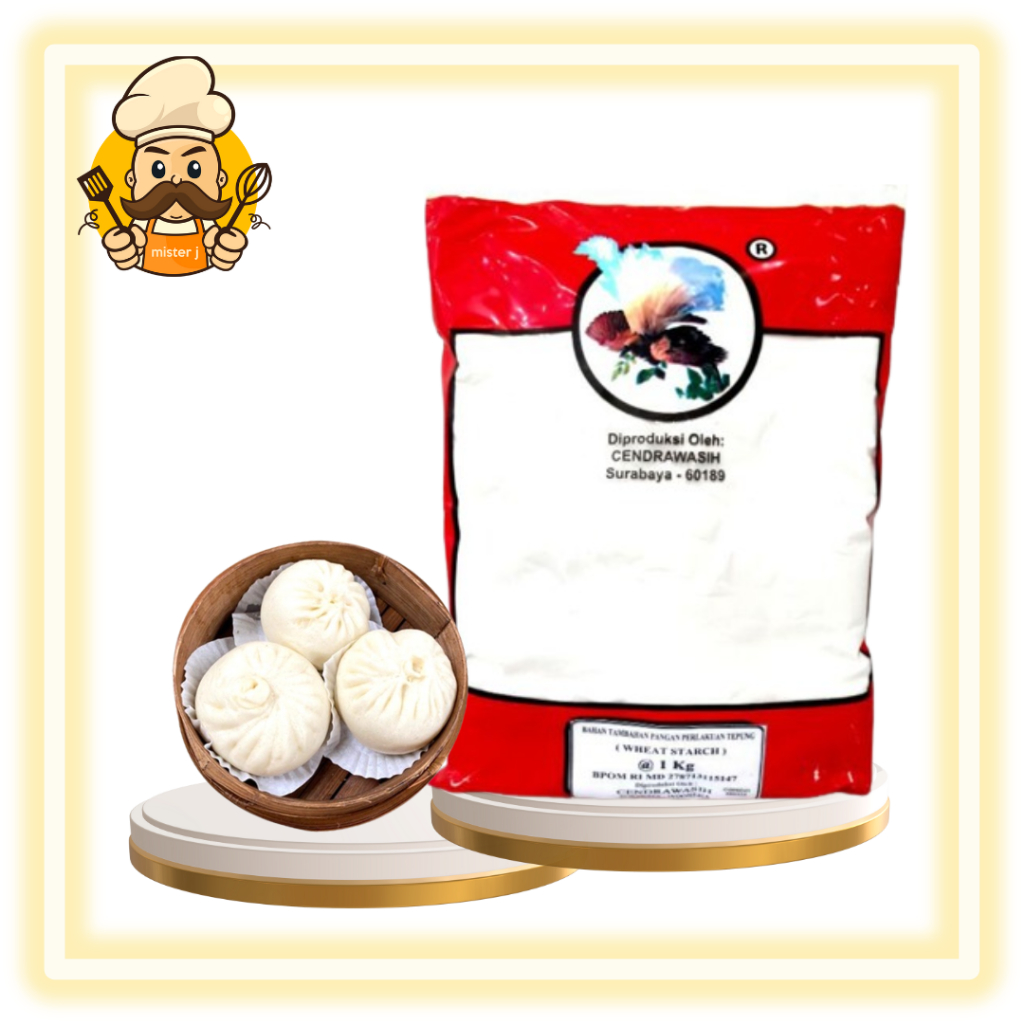 

Tepung Tang Mien Cendrawasih 1kg | Wheat Starch Gandum Dim Sum Dimsum Flour Naga | TEPUNG TANG MIEN BAKPAO / DIM SUM HONGKONG / WHEAT STARCH