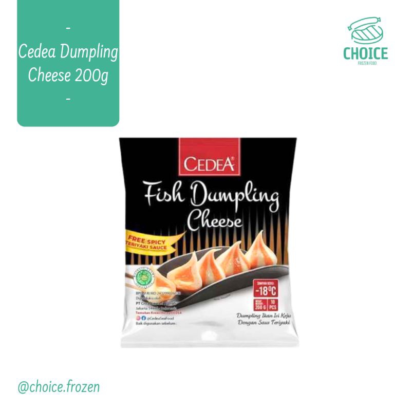 

Cedea Fish Dumpling Cheese | 200g