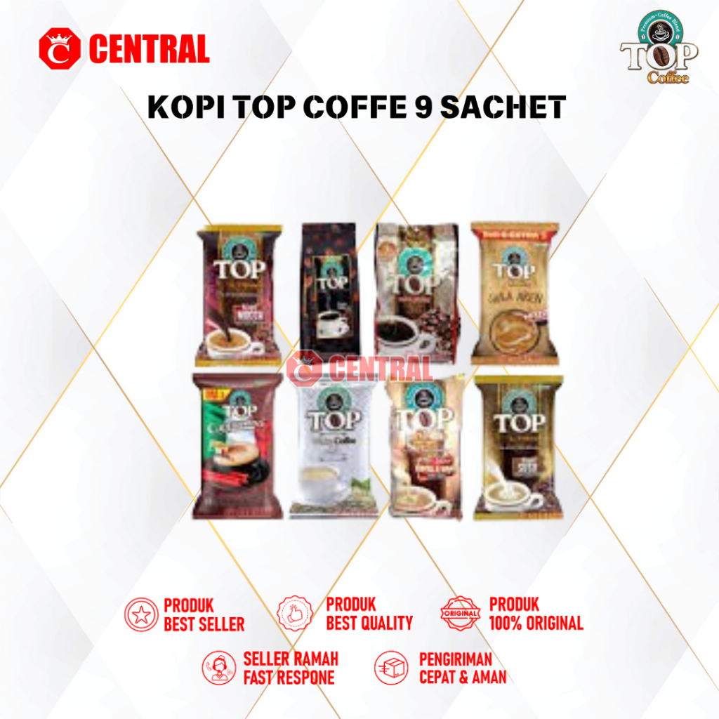 

KOPI TOP COFFEE 9 SACHET & KOPI MURNI