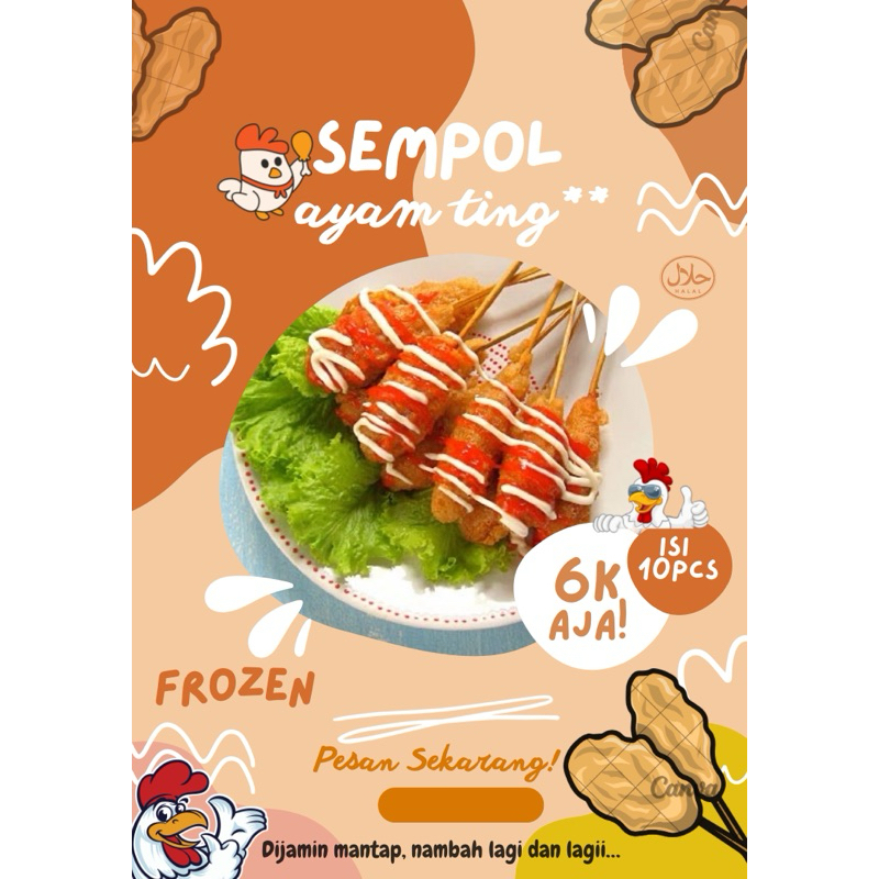 

SEMPOL AYAM FROZEN ||DIJAMIN MANTUL