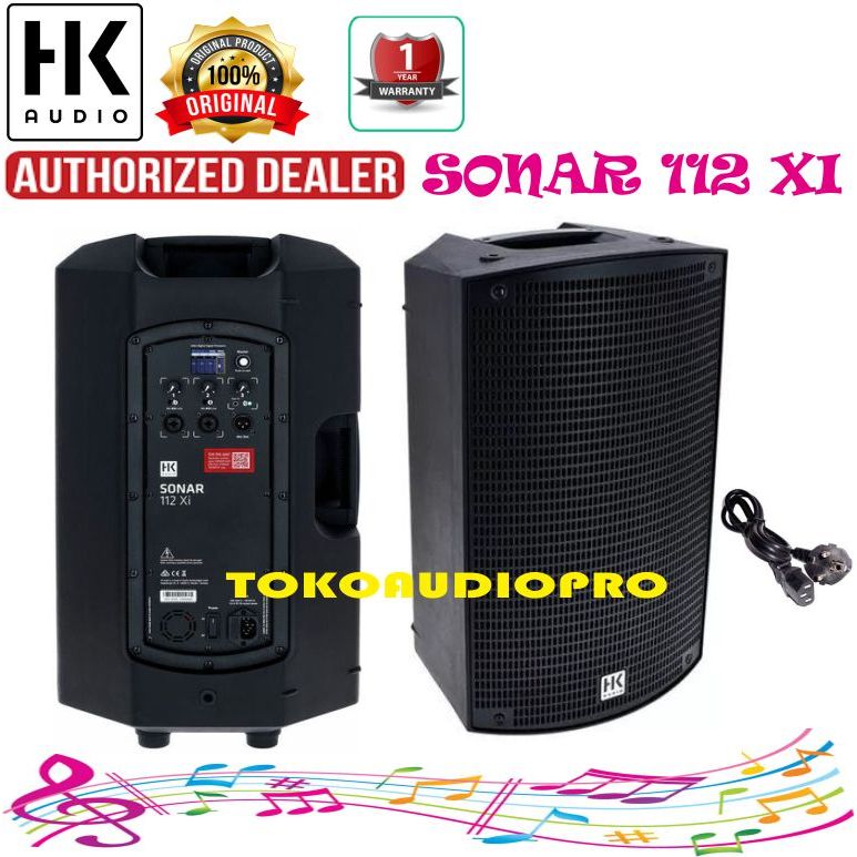 Speaker Hk Audio Sonar 112Xi 2-way Speaker Aktif Hk Audio Sonar 112 Xi