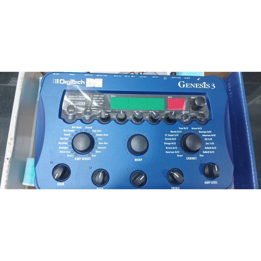 Efek Gitar Digitech Genesis 3 Original