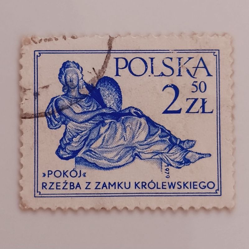 

(AE) Perangko Polandia 1978 Art - Allegory of Peace and Justice, by Andre le Brun 1 2 zloty Used