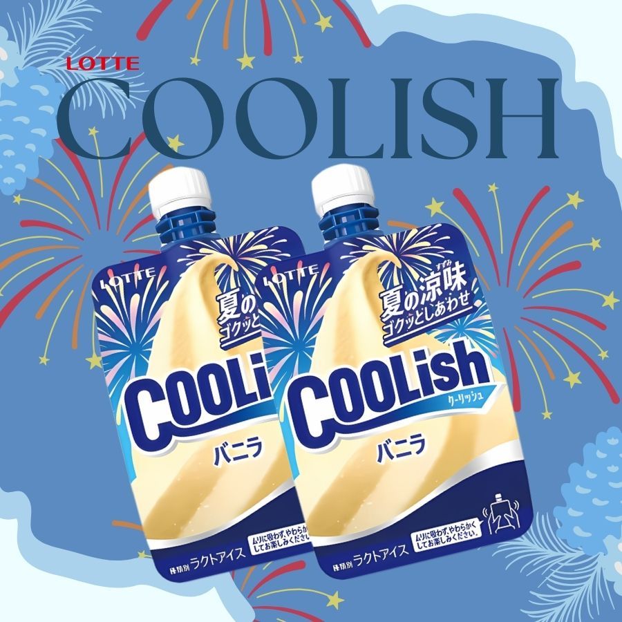 

Lotte Coolish Vanilla Ice Cream 140ml 1pouch