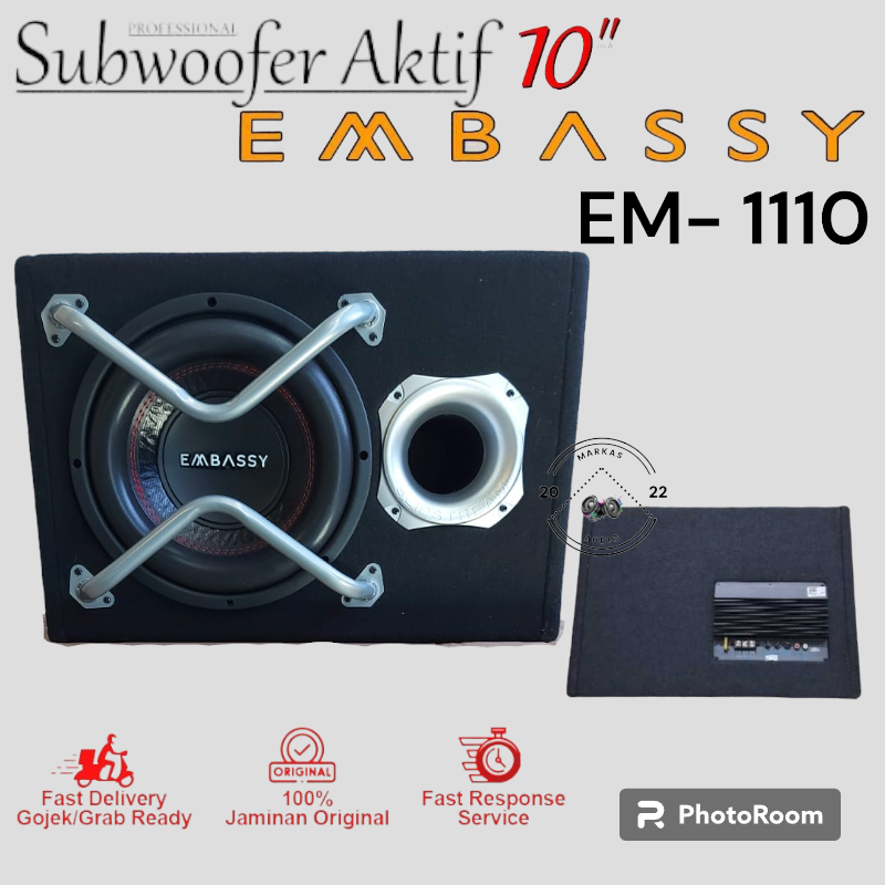 SPEAKER AKTIF EMBASSY 10 INCH EM-1110