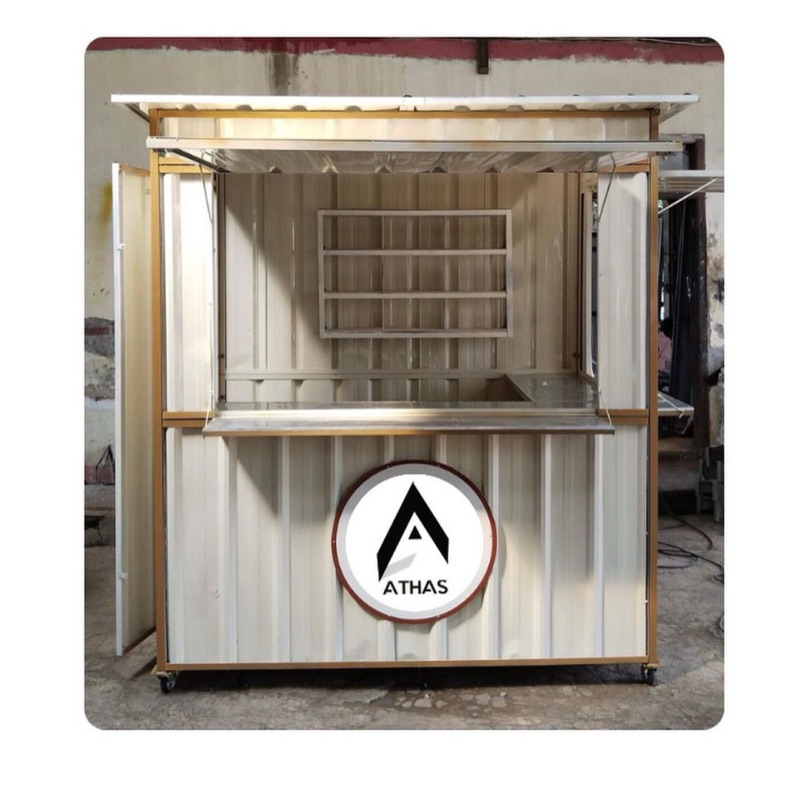 Booth Container | Bisnis Usaha | Cemilan & Minuman ~ Type 1&2 Jendela
