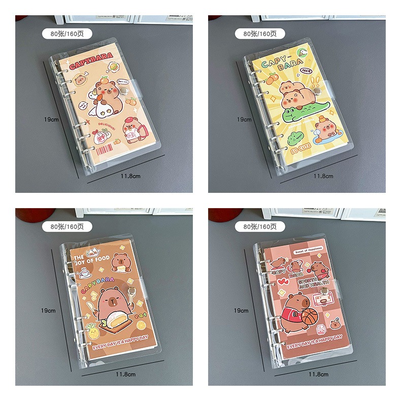 

Buku Binder Capybara Binder Book Note Book Buku Journaling Import