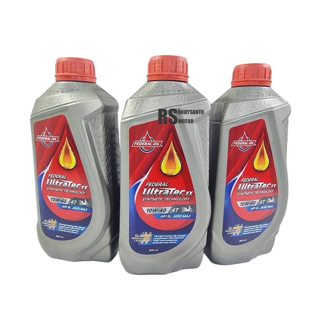OLI OIL FEDERAL SUPREME XX SAE 10W-40 JASO MA 800ml