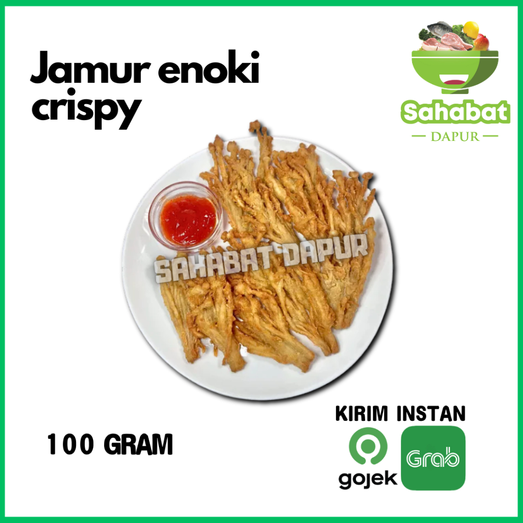 

Jamur Enoki Crispy 100gr - Sahabatdapur