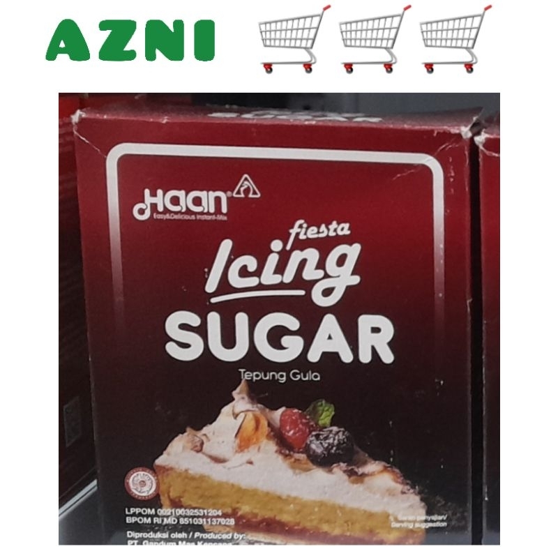 

HAAN FIESTA ICING SUGAR 425GR