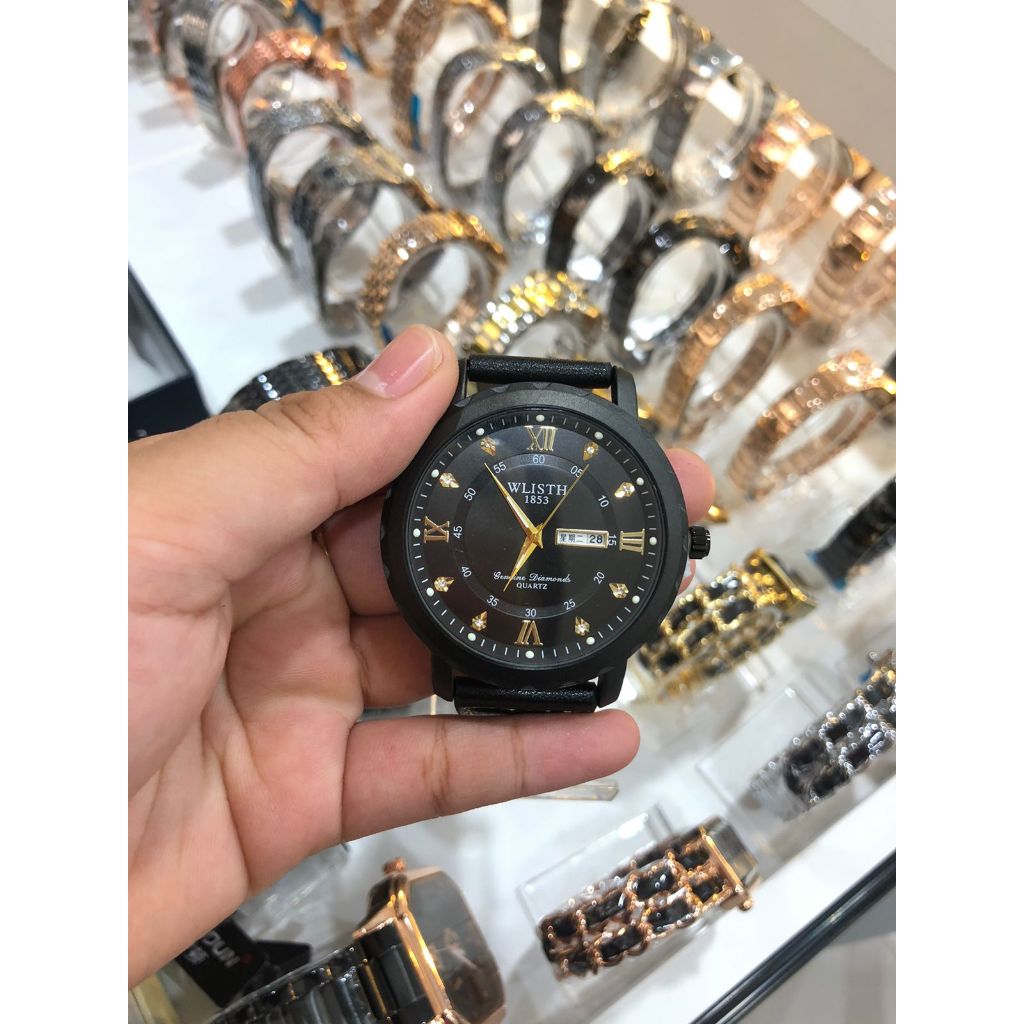 Jam Tangan WLISTH Kulit Ori/Jam Tangan Kulit