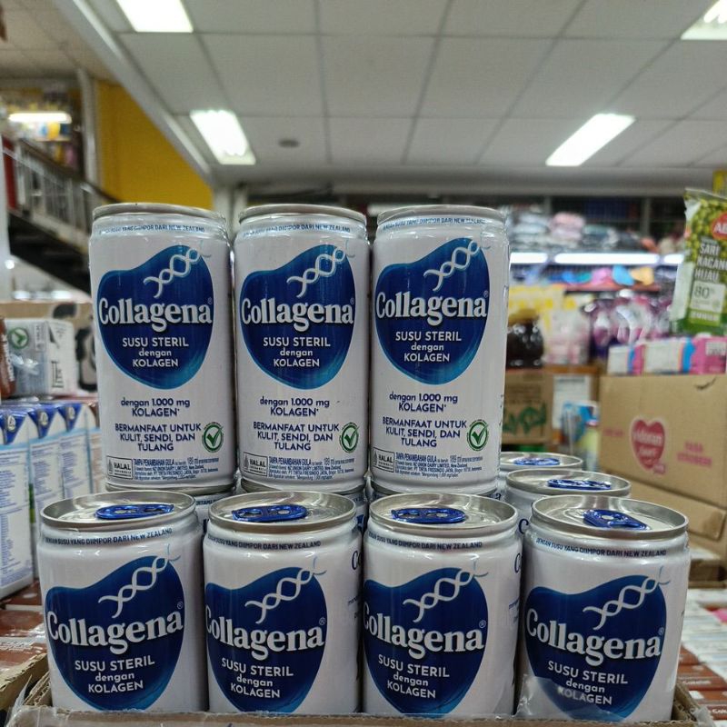 

COLLAGENA susu steril dgn colagen 189ml