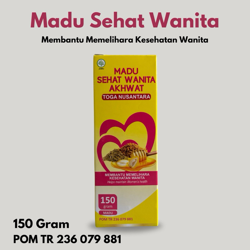 

Madu Sehat Wanita Akhwat Memelihara Kesehatan Wanita 150 gram