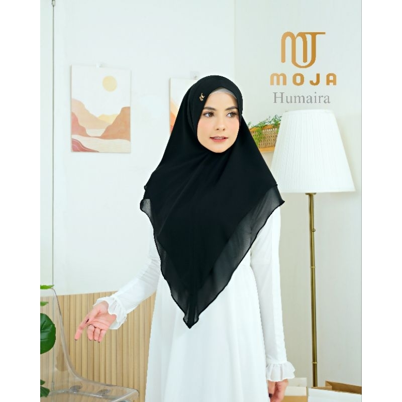 Khimar HUMAIRA By MOJA~khimar Syari Terbaru~Hijab Syari Premium