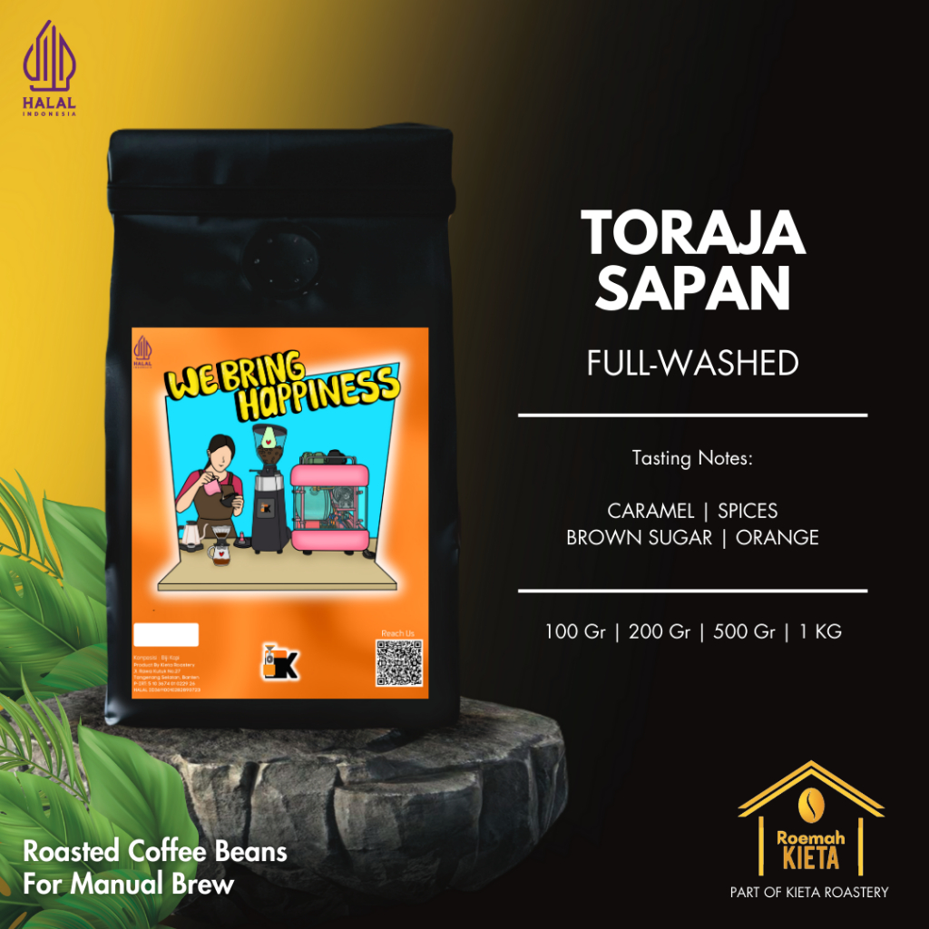 

Roemah Kieta - Biji Kopi Arabika Toraja Sapan | Bubuk Roasted Coffee Beans