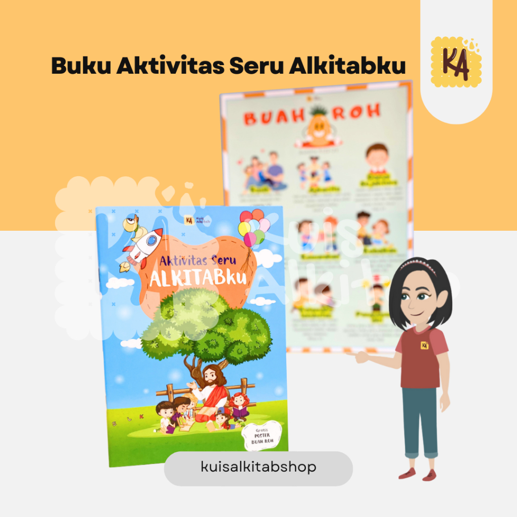 Buku Aktivitas Seru Alkitabku/Buku Aktivitas Kuis Alkitab