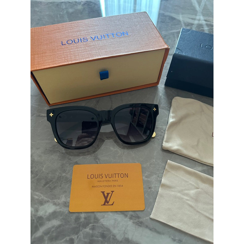 L my monogram square nagita sunglasses kacamata hitam