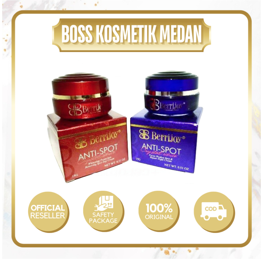 BERRIJOY CREAM SIANG MALAM SET AB