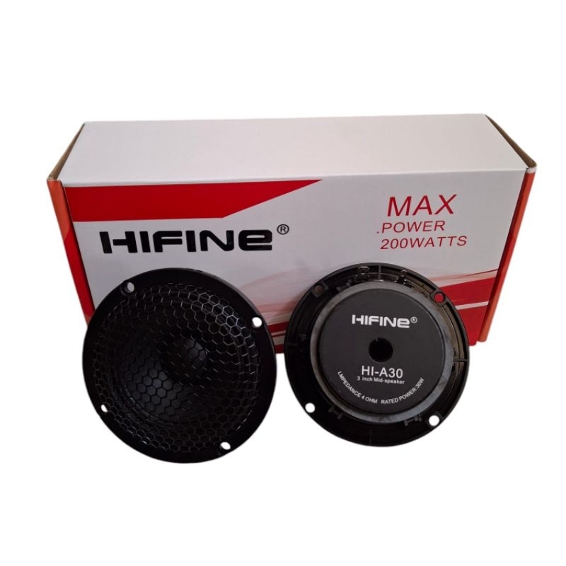 Speaker mid range hifine HI-A30 speaker midrange hifine HI-A30 speaker 3 inch