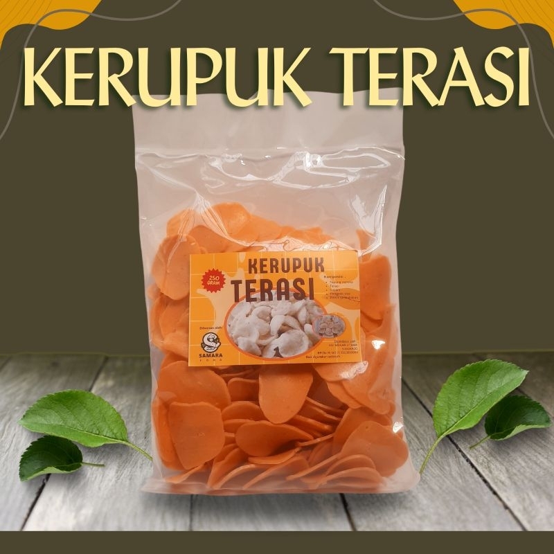

Kerupuk Terasi (kerupuk mentah) | Kerupuk Berbahan Terasi | Kerupuk kemasan 250 gram